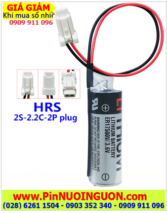 Toshiba ER17500V; Pin nuôi nguồn PLC Toshiba ER17500V lithium 3.6v A 2700mAh _Xuất xứ Nhật